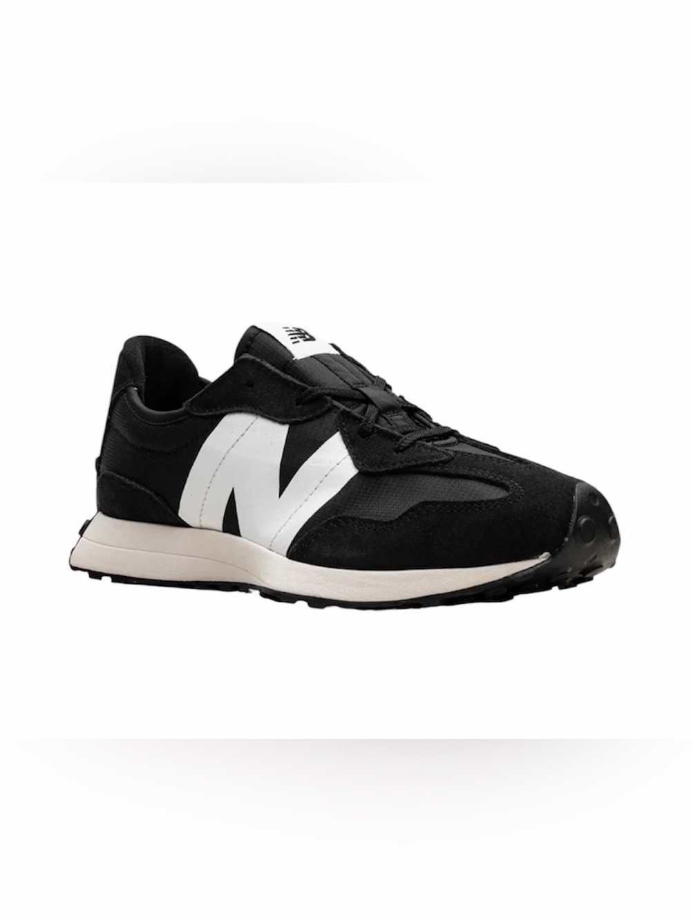 New Balance 327 Black White Women Size 6 M